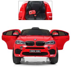 автомобіль дитячий на акумуляторі BMW X6M (MP3) червоний