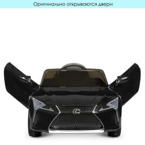 Дитячий електромобіль Bambi Racer Lexus LC500, чорний