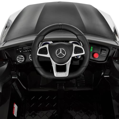 Детский полноприводный электромобиль Bambi Mercedes-Benz GLC 63S с автопокраской, черный