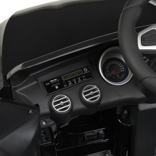 Детский полноприводный электромобиль Bambi Mercedes-Benz GLC 63S с автопокраской, черный