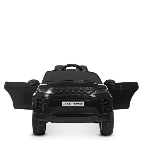 Дитячий електромобіль Bambi Range Rover Evoque (MP4) з додатковими коліщадками та автофарбуванням, чорний