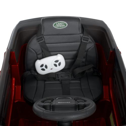 Дитячий повнопривідний електромобіль Bambi Land Rover Discovery Sport (MP3) з ручкою для транспортування та автофарбуванням, червоний