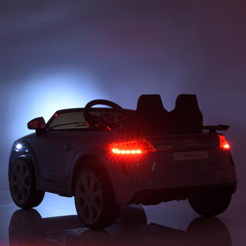 Дитячий електромобіль Audi TT RS Roadster, сірий