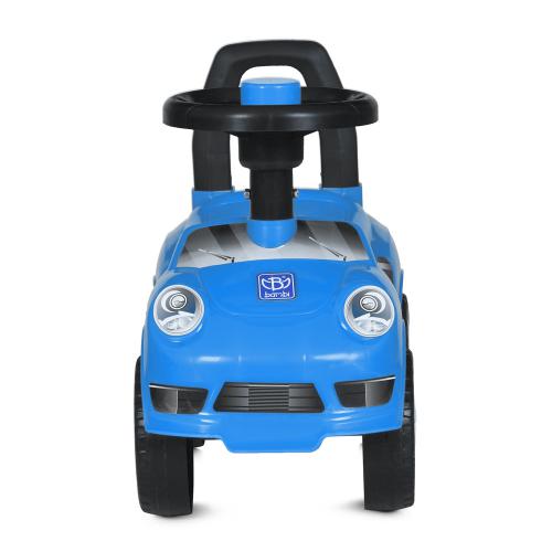 Дитячий толокар-каталка Bambi Super Car Speed з багажником, блакитний