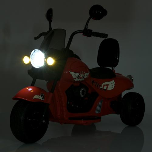 Дитячий електромотоцикл Chopper Spirit, червоний