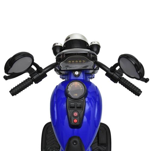 Дитячий електромотоцикл Chopper Spirit, синій