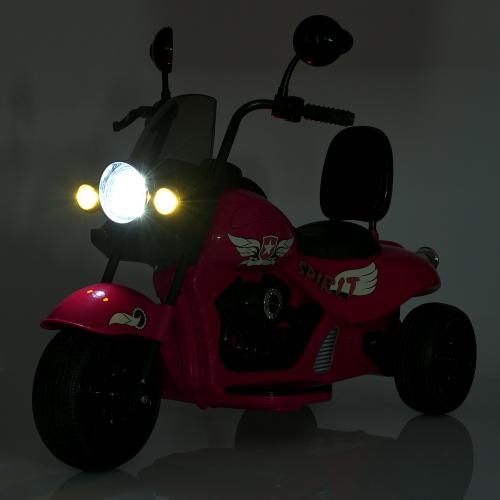 Детский электромотоцикл Chopper Spirit, розовый