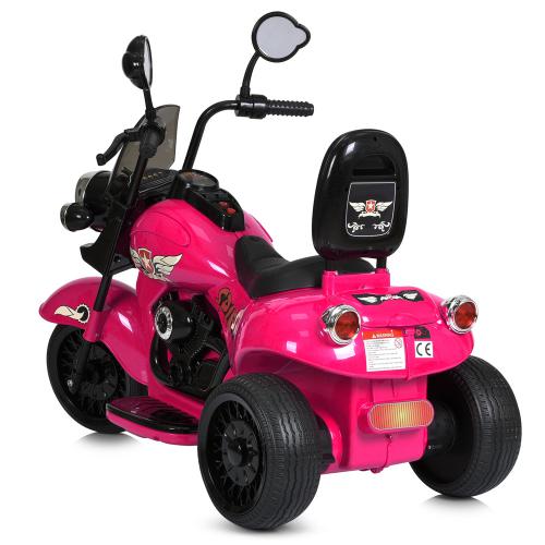 Детский электромотоцикл Chopper Spirit, розовый
