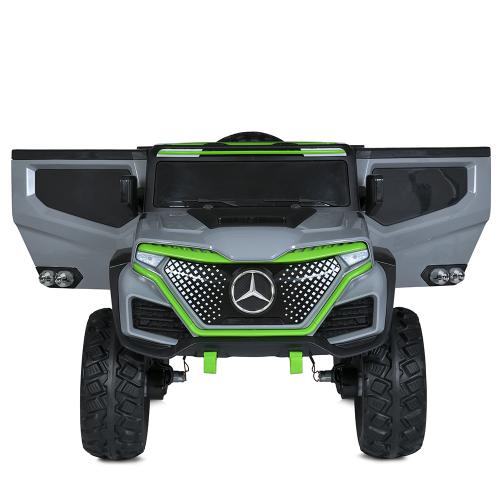 Дитячий повнопривідний електромобіль Bambi Mercedes-Benz 4х4 FOTURE, сірий