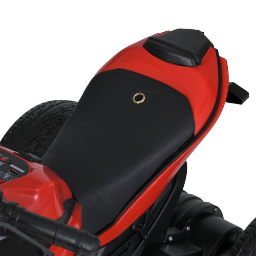 Дитячий триколісний електромотоцикл Bambi Sport, червоний