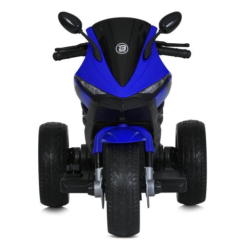 Дитячий триколісний електромотоцикл Bambi Sport, синій