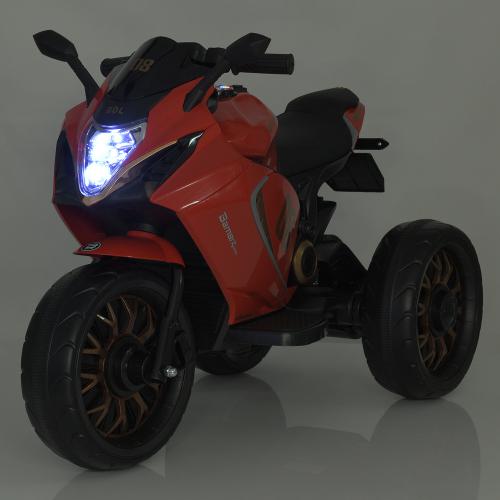 Дитячий електромотоцикл Bambi Kawasaki Ninja 125 Sport триколісний, чорний