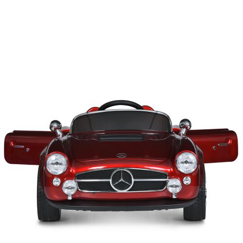 Дитячий повнопривідний електромобіль Bambi Mercedes-Benz 300 SL Gullwing (MP3) з автофарбуванням, червоний