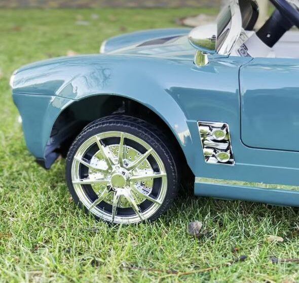 Дитячий повнопривідний електромобіль Bambi Mercedes-Benz 300 SL Gullwing (MP3) з автофарбуванням, зелений