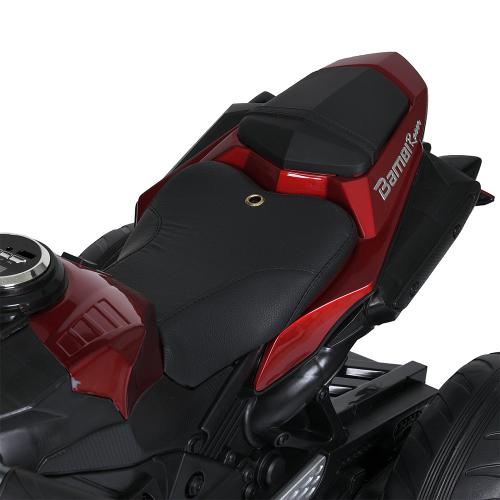Дитячий триколісний електромотоцикл Yamaha R1 (MP3) з автофарбуванням, червоний