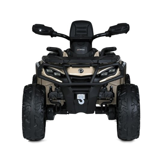 Дитячий повнопривідний електроквадроцикл Bambi OUTLANDER 850 (MP3), сірий