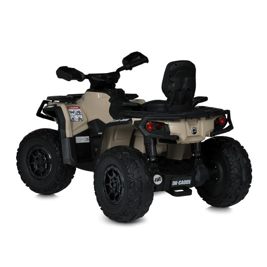 Дитячий повнопривідний електроквадроцикл Bambi OUTLANDER 850 (MP3), сірий