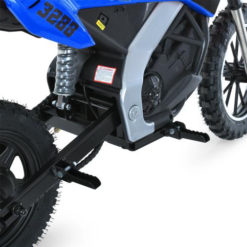 Дитячий кроссовий електромотоцикл Bambi , з мотором 350W, синій