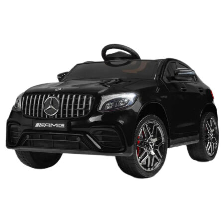 Детский полноприводный электромобиль Bambi Mercedes-Benz GLC 63S с автопокраской, черный