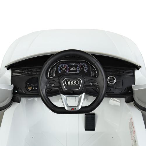 Дитячий електромобіль Bambi Audi Q8 (MP3), білий