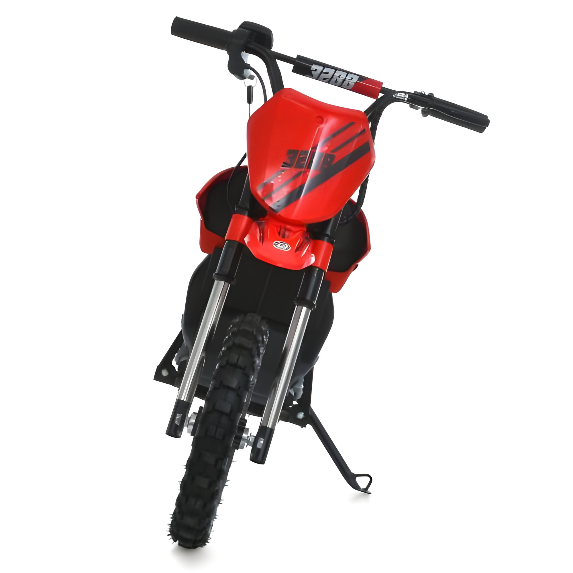 Дитячий кроссовий електромотоцикл Bambi, з мотором 350W, червоний