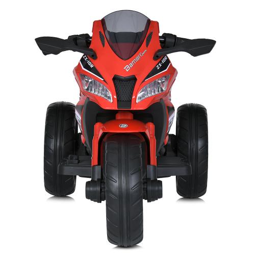 Дитячий триколісний електромотоцикл ZX-10R (MP3), червоний