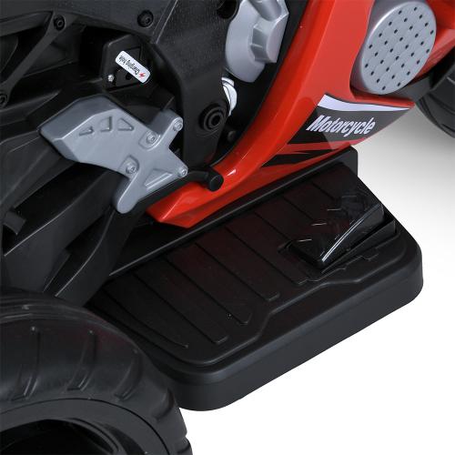 Дитячий триколісний електромотоцикл ZX-10R (MP3), червоний