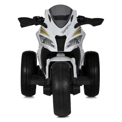 Дитячий триколісний електромотоцикл ZX-10R (MP3), білий