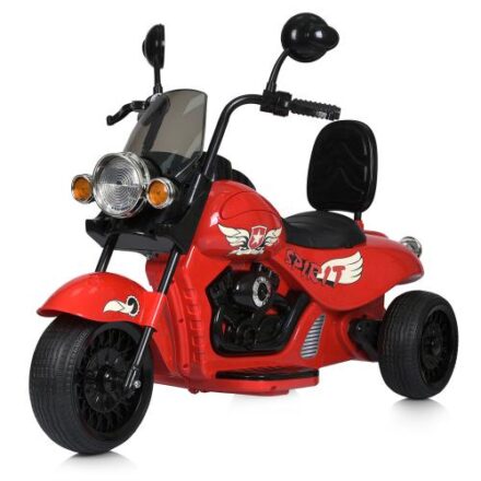 Дитячий електромотоцикл Chopper Spirit, червоний