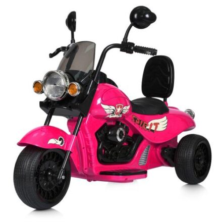 Детский электромотоцикл Chopper Spirit, розовый