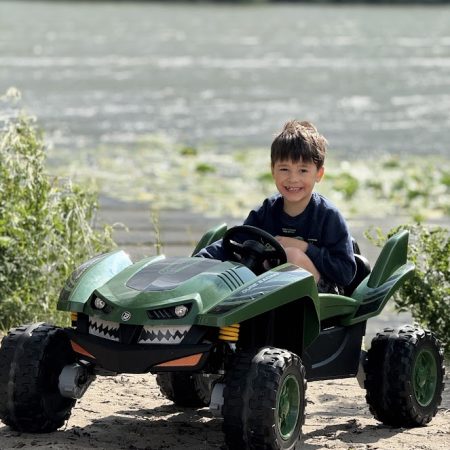 Дитячий електромобіль Bambi Buggy Dune Racing (MP3), зелений