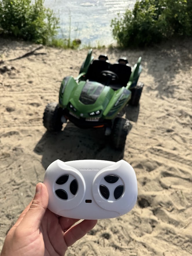 Дитячий електромобіль Bambi Buggy Dune Racing (MP3), зелений