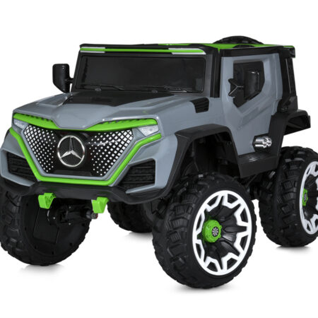 Дитячий повнопривідний електромобіль Bambi Mercedes-Benz 4х4 FOTURE, сірий