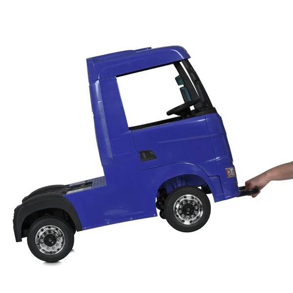 Дитячий електромобіль вантажівка Bambi SCANIA 500R (MP3), синій