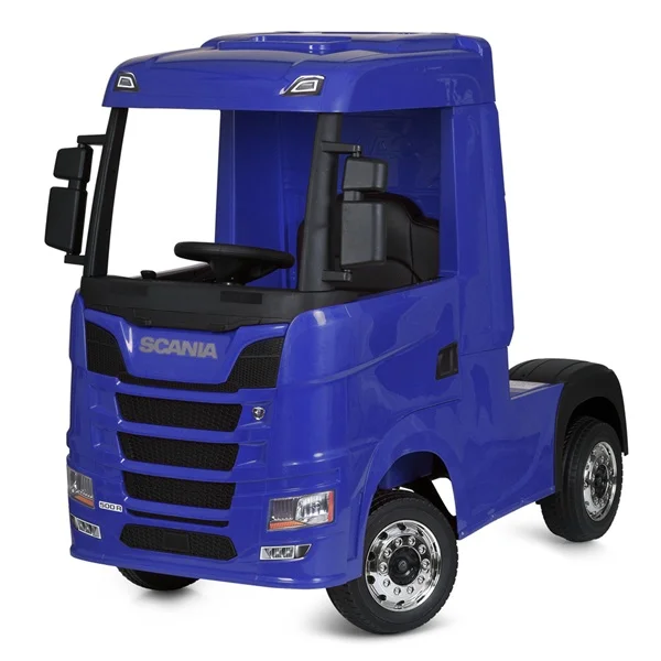Дитячий електромобіль вантажівка Bambi SCANIA 500R (MP3), синій