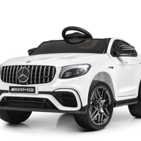 Дитячий повнопривідний електромобіль Bambi Mercedes-Benz GLC 63S, білий