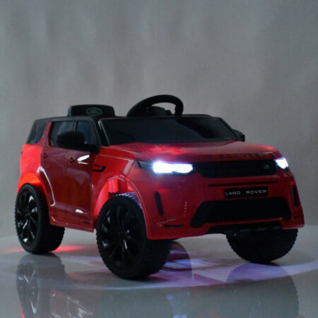 Дитячий повнопривідний електромобіль Bambi Land Rover Discovery Sport (MP3) з ручкою для транспортування та автофарбуванням, червоний
