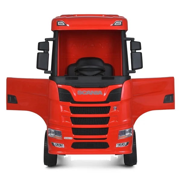 Дитячий електромобіль вантажівка Bambi SCANIA 500R (MP3), червоний