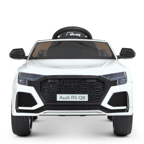 Дитячий електромобіль з пультом керування Bambi Audi RS Q8, білий