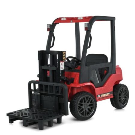Дитячий електромобіль-навантажувач Bambi FORKLIFT, червоний