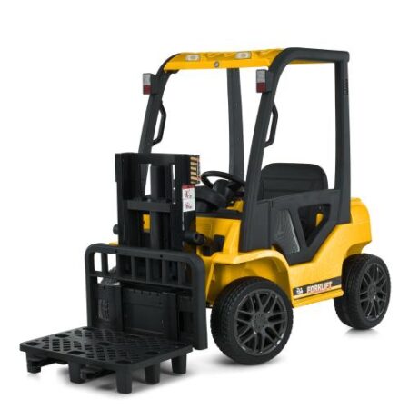 Дитячий електромобіль-навантажувач Bambi FORKLIFT, жовтий