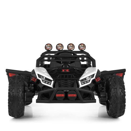 Дитячий електромобіль Bambi Buggy Power Sport, повнопривідний, білий