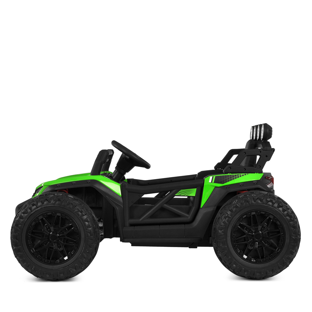 Дитячий електромобіль Bambi Buggy Power Sport, повнопривідний, зелений