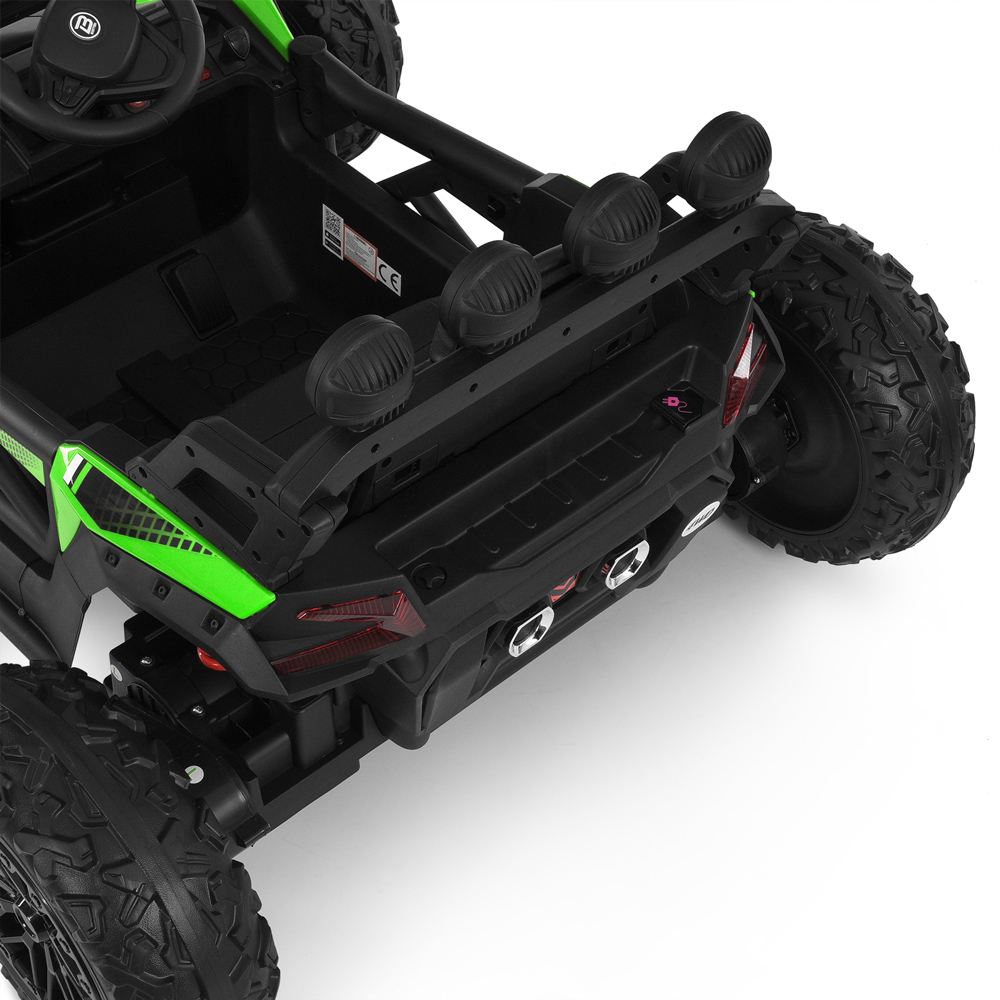 Дитячий електромобіль Bambi Buggy Power Sport, повнопривідний, зелений
