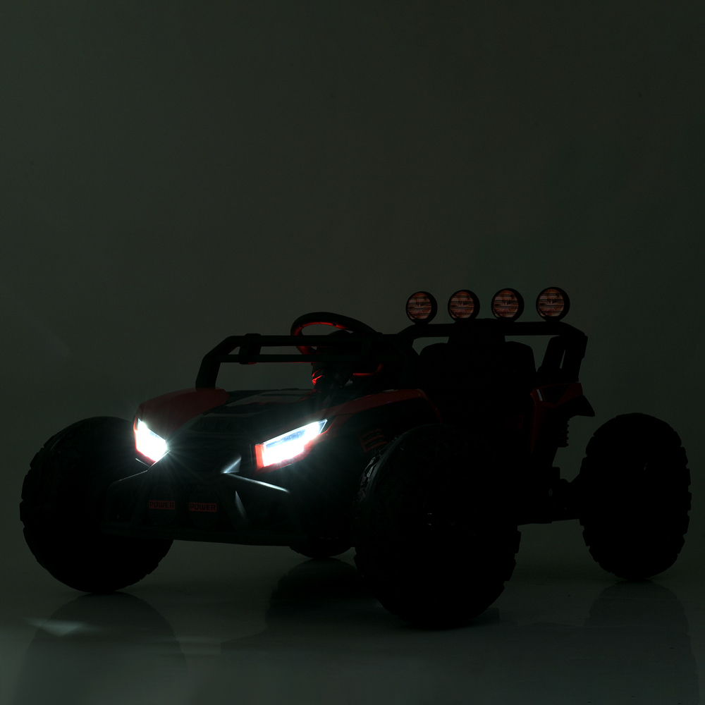 Дитячий електромобіль Bambi Buggy Power Sport, повнопривідний, зелений