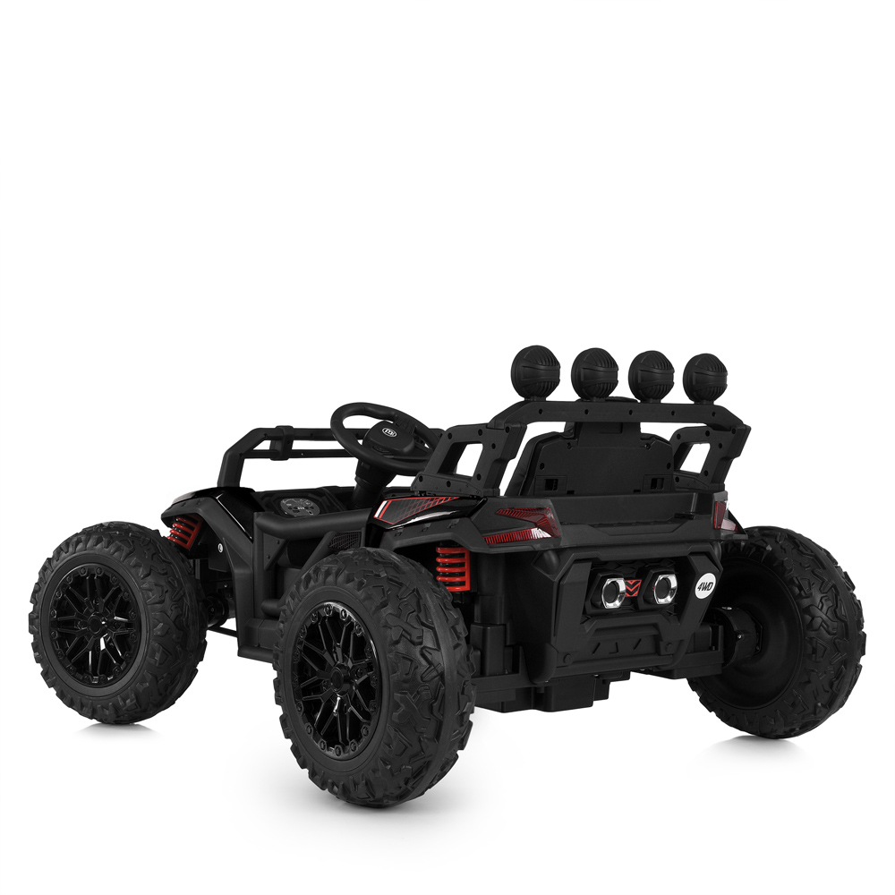 Дитячий електромобіль Bambi Buggy Power Sport, повнопривідний, білий