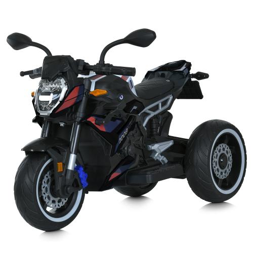 Дитячий мотоцикл Bambi BMW з трьома колесами,чорний