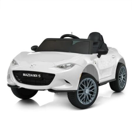 Дитячий повнопривідний електромобіль Bambi Mazda MX-5,біла