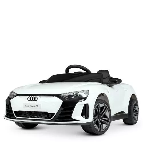 Дитячий електромобіль Bambi Audi RS e-trone GT, білий