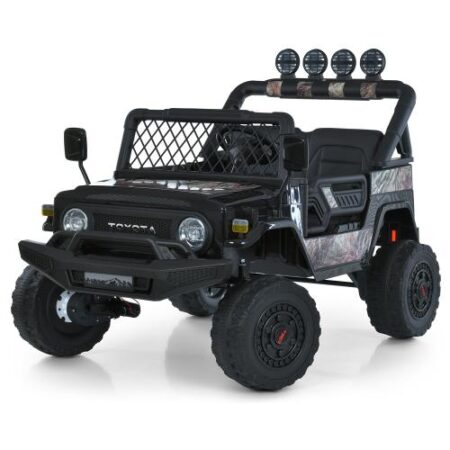 Дитячий електромобіль Bambi Jeep на пульті керування, сірий